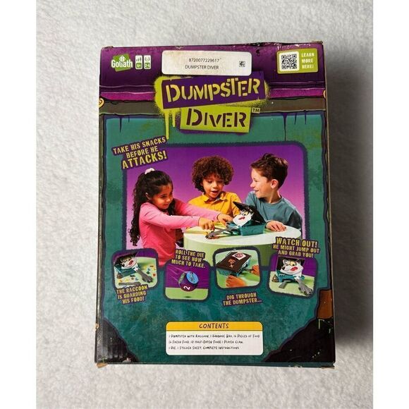 GOLIATH GAMES DUMPSTER DIVER / New In Box - Picture 3 of 7